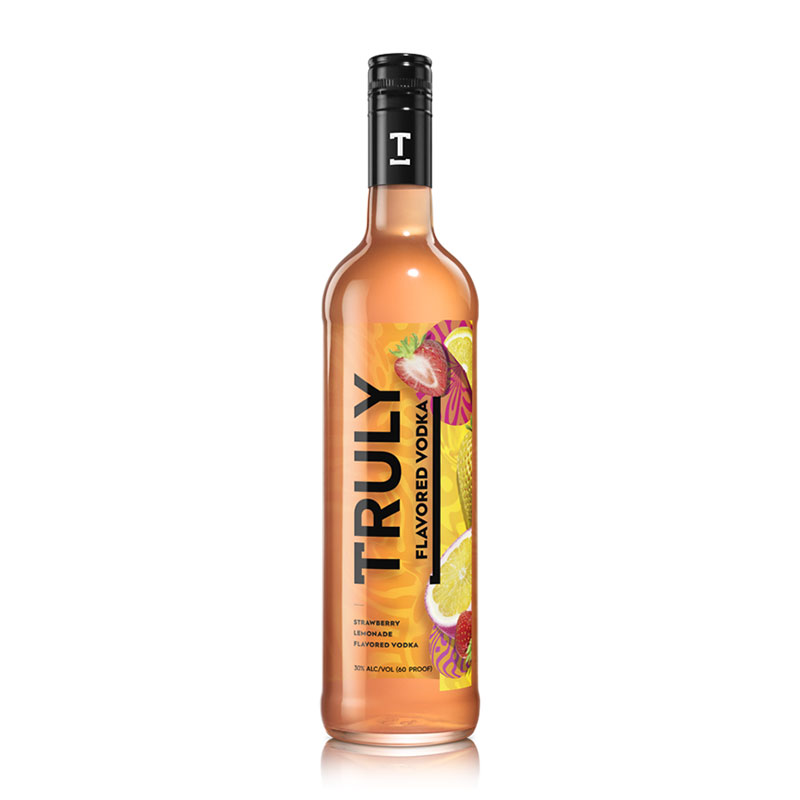 080686896135 Truly Strawberry Lemonade Flavored Vodka 1Lt - Image 1