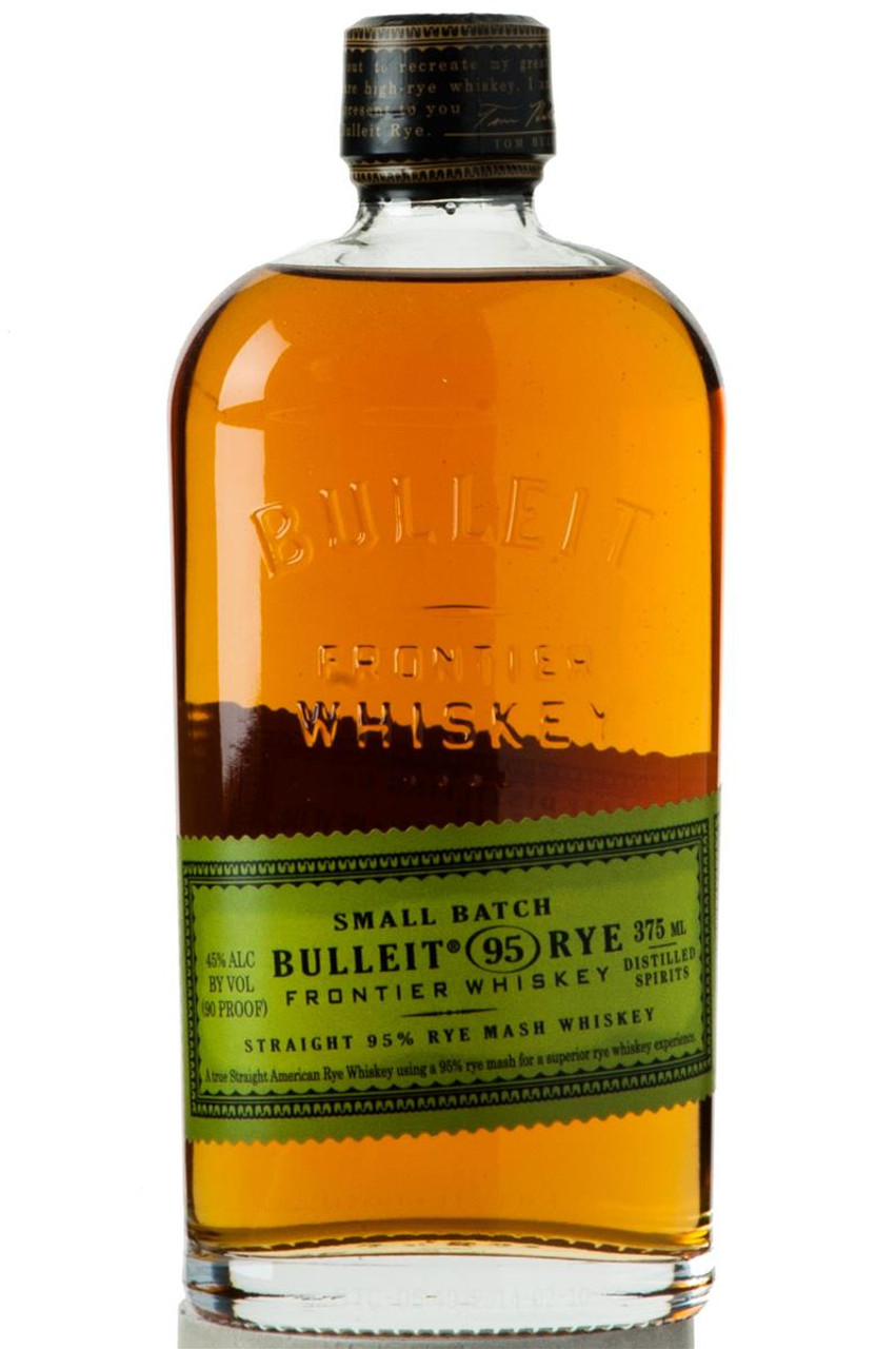 08262802 Bulleit 95 Small Batch American Straight Rye Mash Whiskey 375ml - Image 1