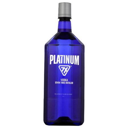 088004012724 Platinum 7x Seven Times Distilled Vodka 1.75Lt - Image 1