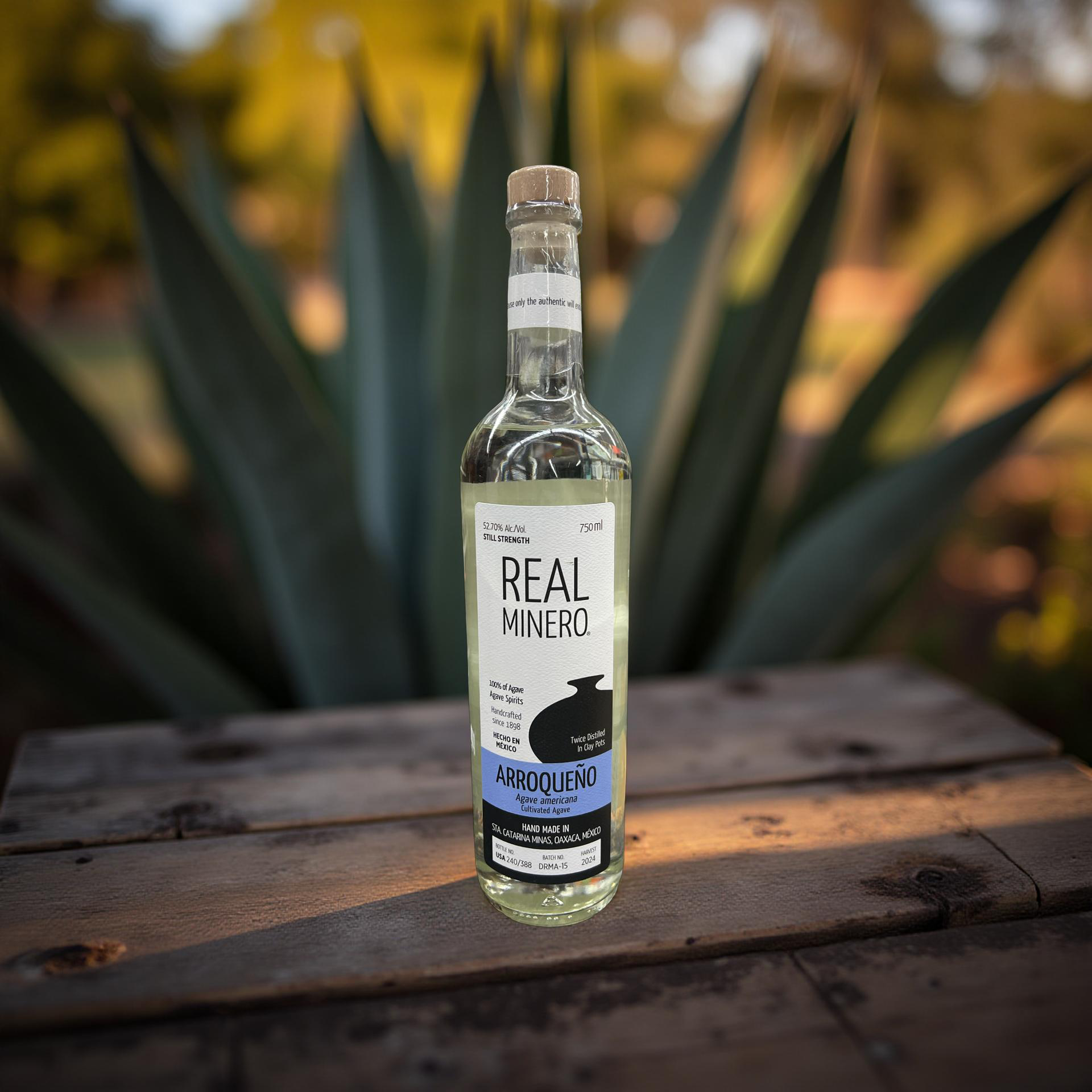 0FE9863B-0235-442B-8B17-E190F3081856 Real Minero Arroqueno Mezcal 750ml - Image 1