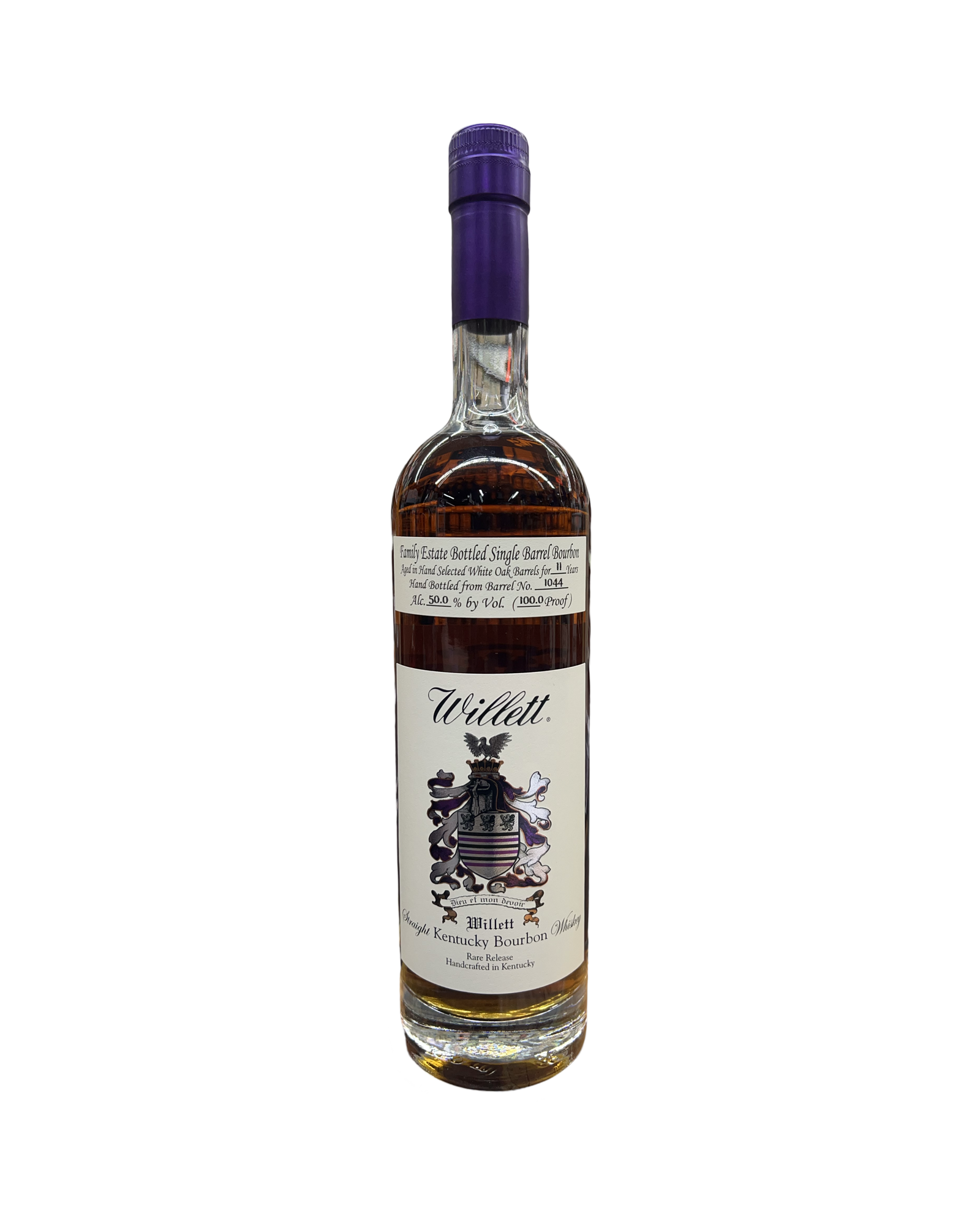 193FB830-D83A-4947-9340-16ED872B71A5 Willett Family Estate Bottled Single Barrel 11 Year Old Barrel No. 1044 Sip Happens Kentucky Straight Bourbon Whiskey - Image 1
