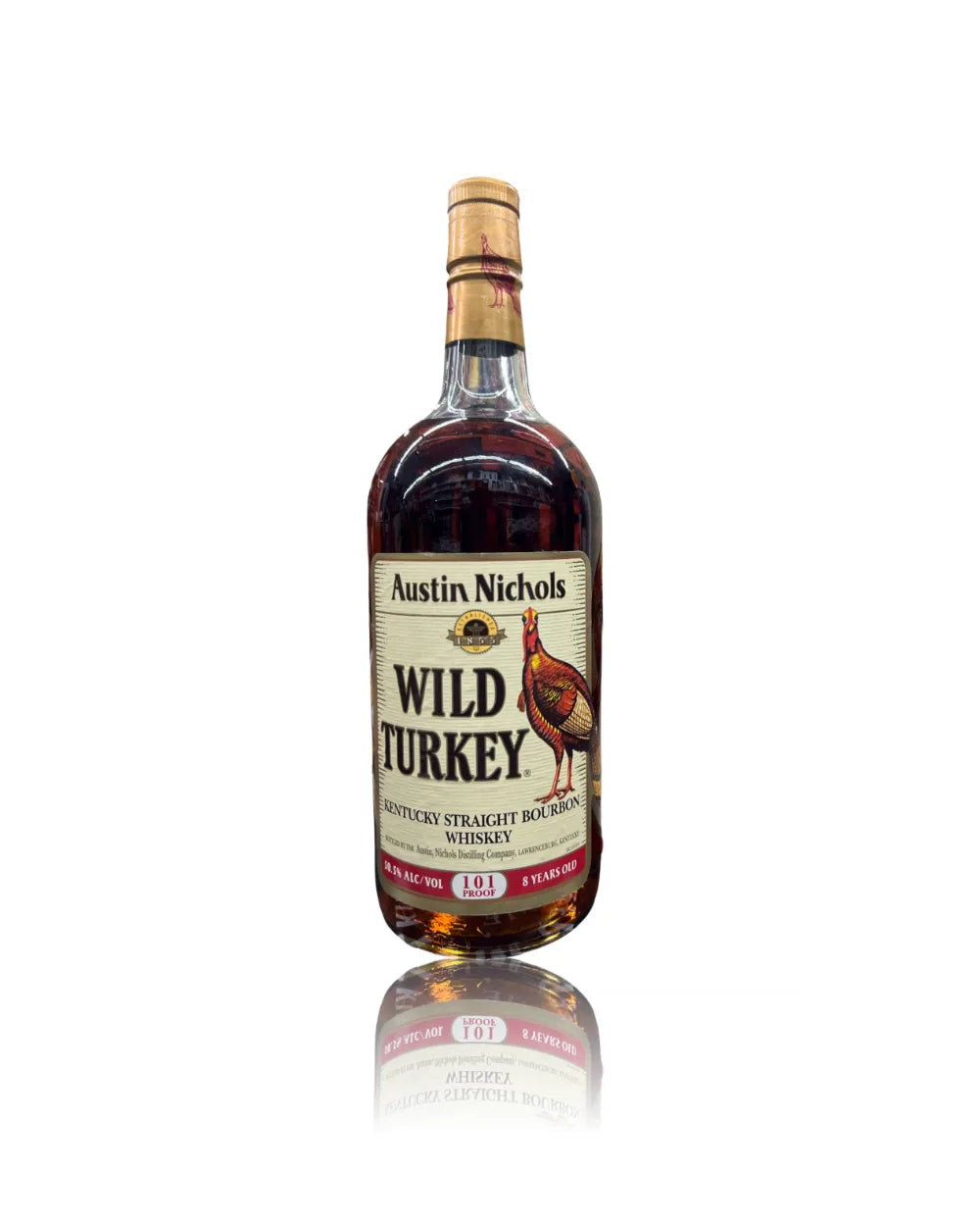 1997_Wild_Turkey_8_Year_Old_Kentucky_Straight_Bourbon_Whiskey_1.14Lt 1997 Wild Turkey 8 Year Old Kentucky Straight Bourbon Whiskey 1.14Lt - Image 1