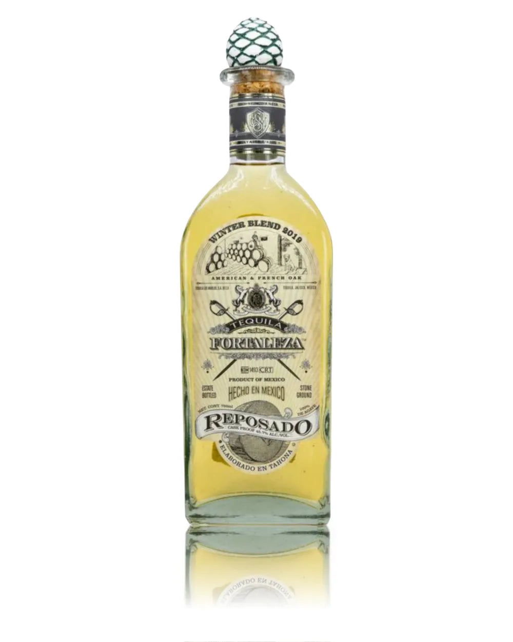 2019FortalezaWinterBlendReposadoTequila750ml 2019 Fortaleza Winter Blend Reposado Tequila 750ml - Image 1