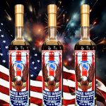 2024 Smoke Wagon Fourth of July Edition Straight Bourbon Whiskey Bundle 750ml 3-Pack - Image 2