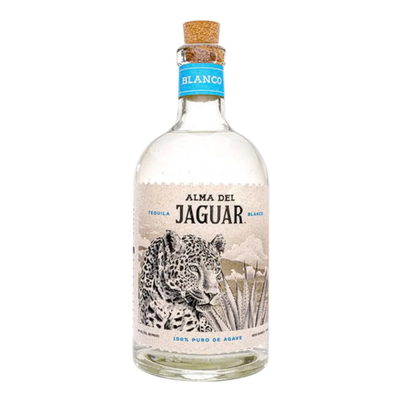 41A683F0-72CC-4347-9006-ED1AF6953FCD Alma Del Jaguar Blanco Tequila 750ml - Image 1
