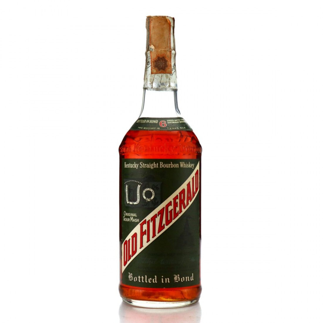 5EF9C180-90C2-4168-BB92-ECF4A489534F 1960 Old Fitzgerald 6 Year Old Bourbon Whiskey 750ml - Image 1