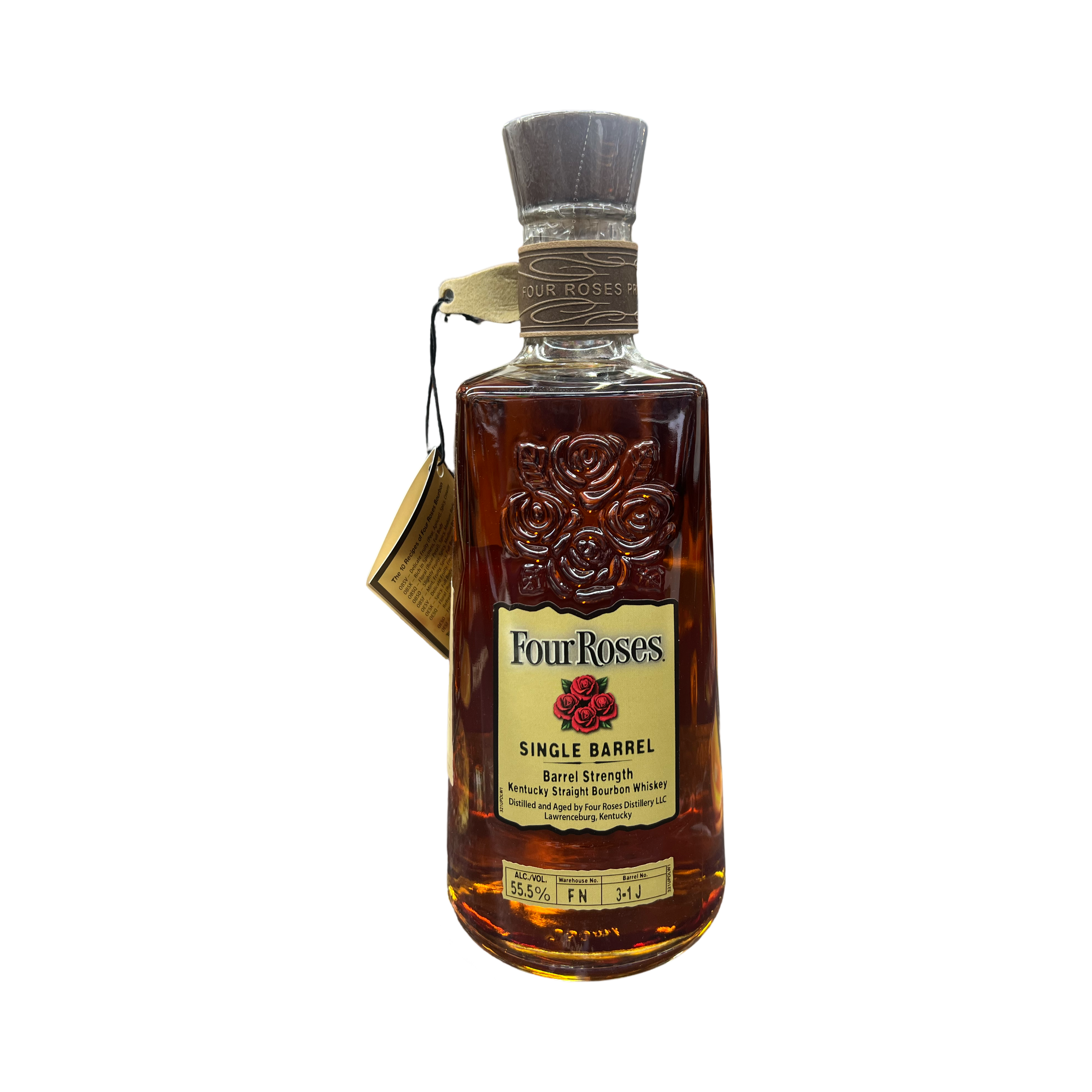 74B6C324-FE00-438F-8549-E74E712D67AE Four Roses Single Barrel Cask Strength OESV 9yr 4 Months 55.5% - Image 1