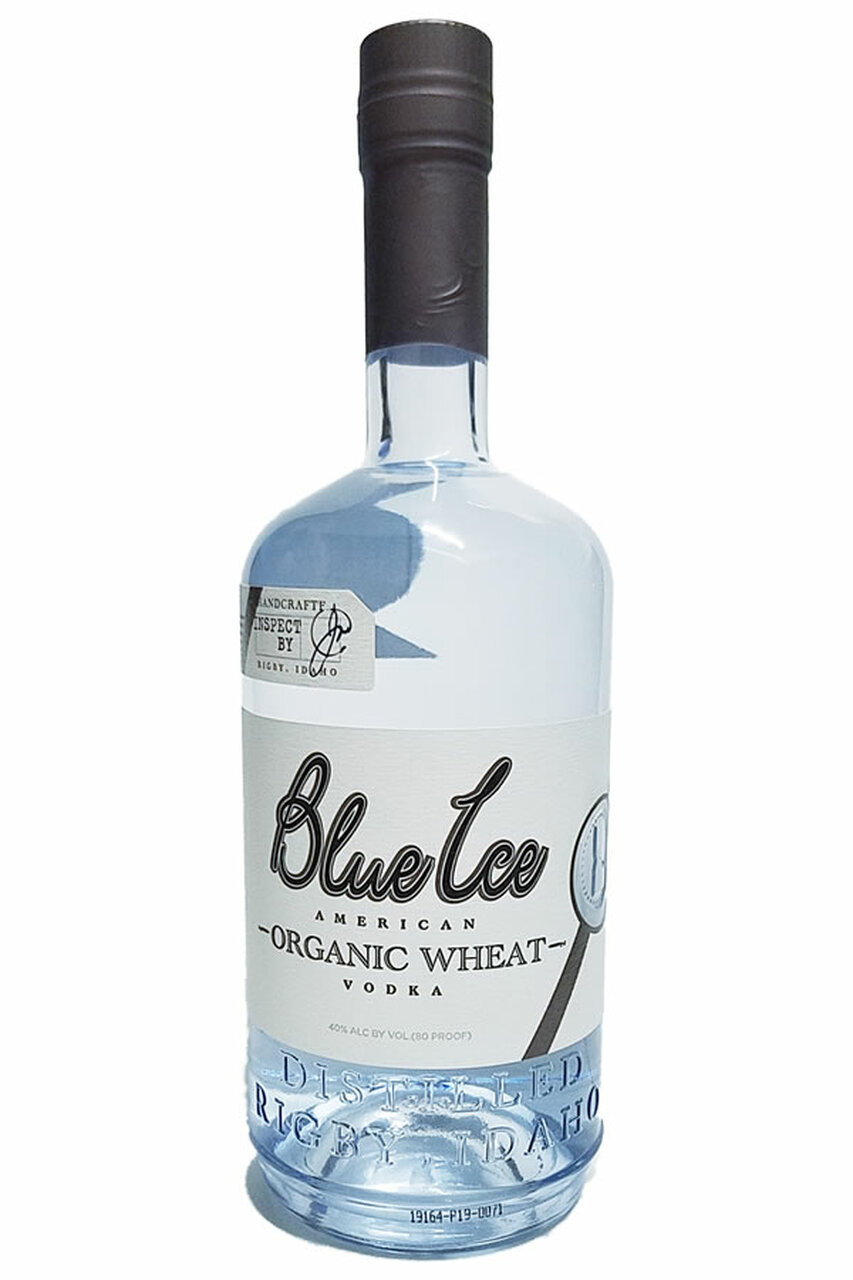 815197001163 Blue Ice American Organic Wheat Vodka 750ml - Image 1