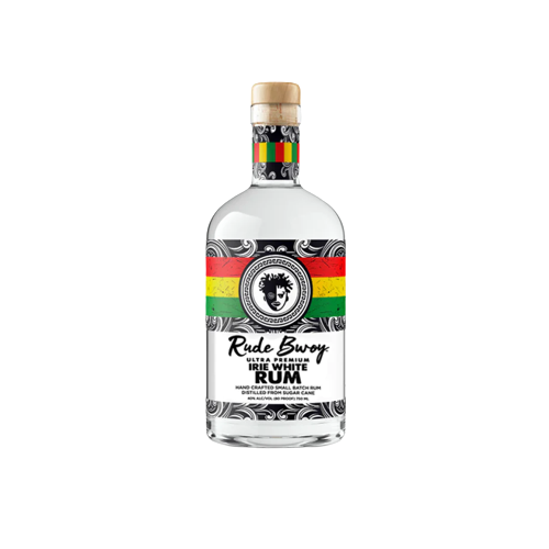859368000029 Rude Bwoy Irie White Rum 750ml - Image 1