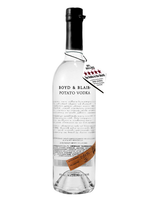 894958002007 Boyd & Blair Potato Vodka 750ml - Image 1