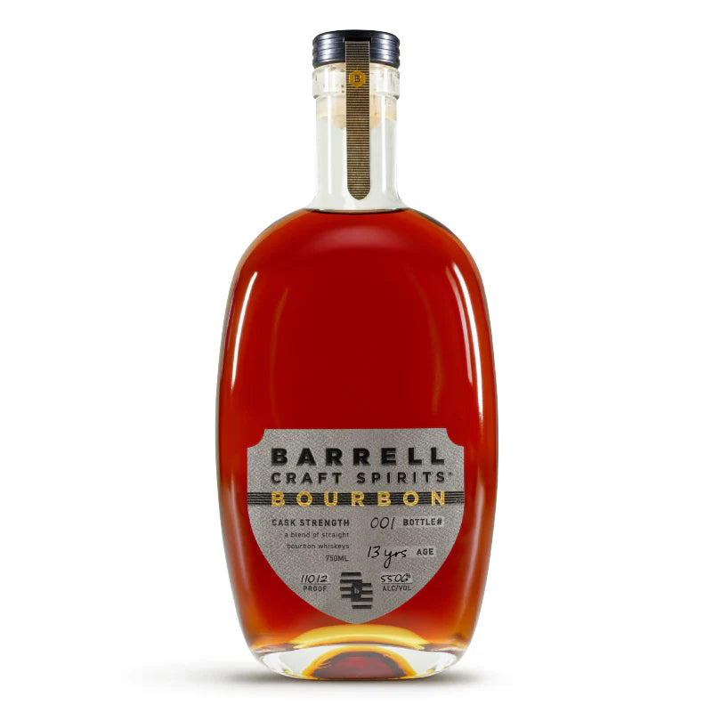 93DF06FE-01D2-473D-BCA0-EB4B3CE5DAFA Barrell Craft Spirits Gray Label 13 Year Old Bourbon Whiskey - Image 1