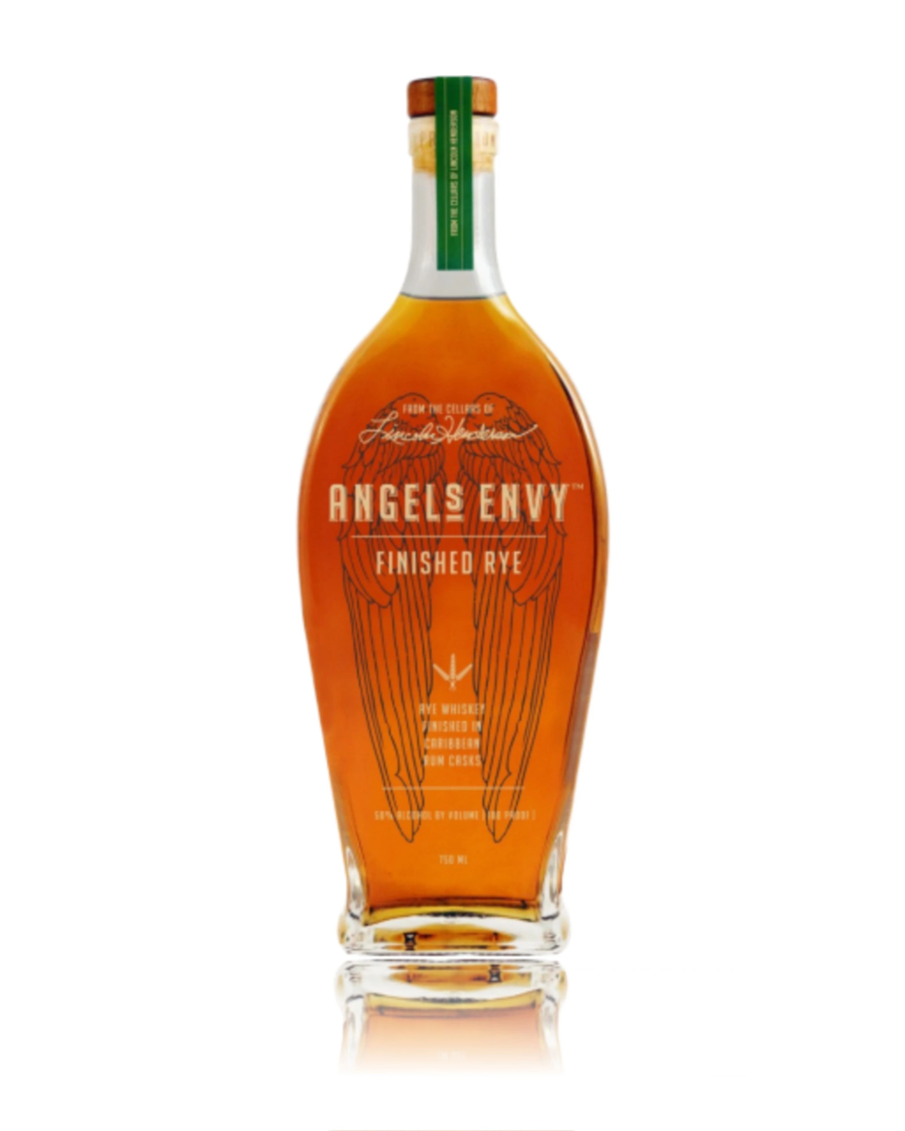 Angel_sEnvyRumBarrelFinishKentuckyStraightRyeWhiskey750ml Angel's Envy Rum Barrel Finish Kentucky Straight Rye Whiskey 750ml - Image 1