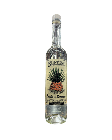 5 Sentidos Espadin Con Mandarina 750ml