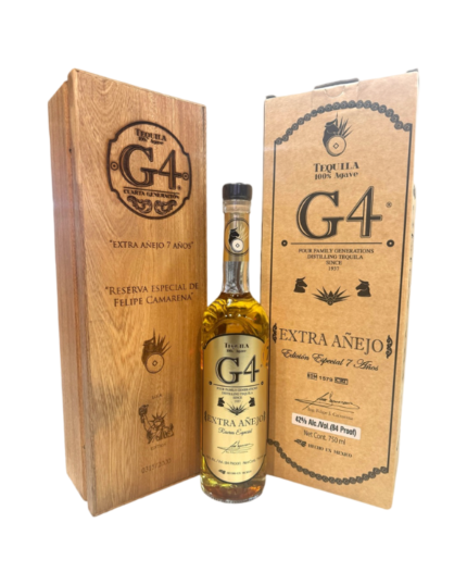 G4 Reserva 7 Year Old Extra Anejo Tequila 750ml