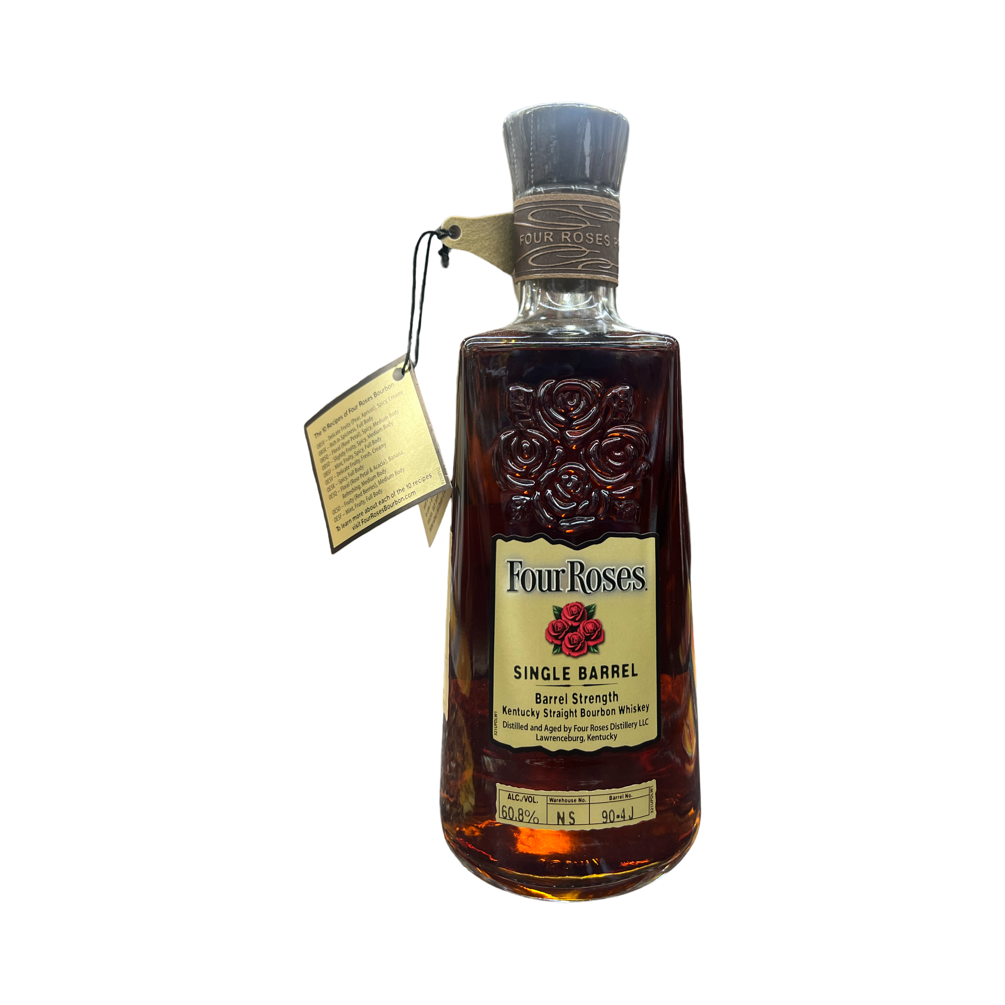 CE17E71C-5A52-4A4B-9AE2-E0953BE6C0D9 Four Roses Single Barrel Cask Strength OESF 11yrs 2 Months 60.8% - Image 1