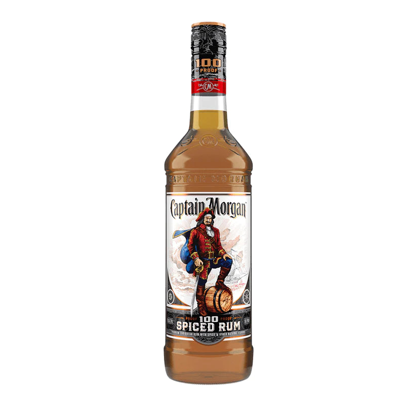 CaptainMorgan100ProofSpicedRum750ml Captain Morgan 100 Proof Spiced Rum 750ml - Image 1