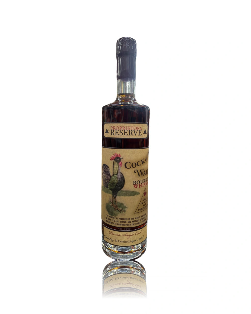 Cock of the Walk Proprietors Reserve Wheated Single Barrel El Cerrito Liquor Store Pick Bourbon Whiskey - Image 1