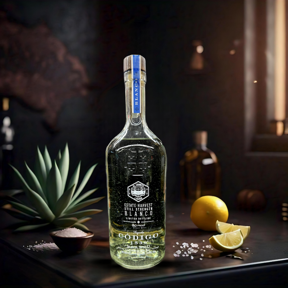 Codigo_Estate_Store_Pick_Blanco Codigo Estate Harvest Still Strength Single Barrel El Cerrito Store Pick Blanco Tequila - Image 1