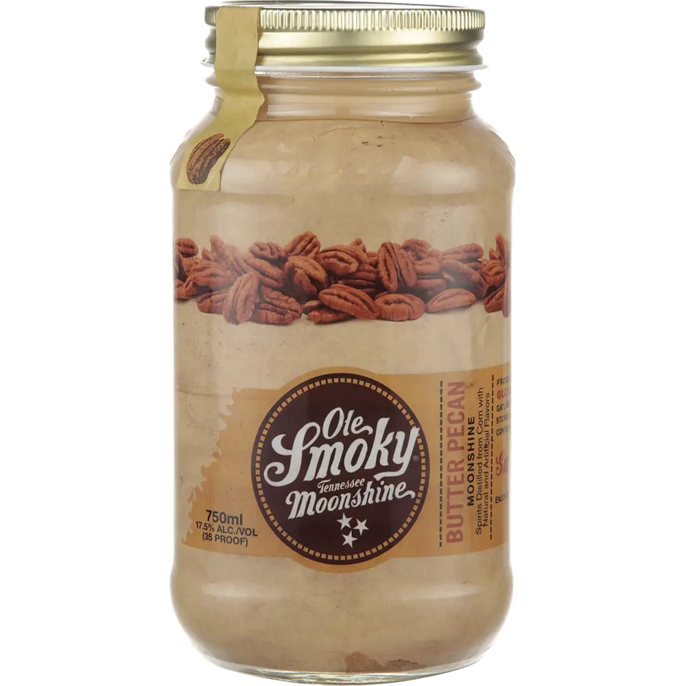 D94EBAE6-AFEE-493E-98FF-ECAF12070FC8 Ole Smoky Tenn Moonshine Butter Pecan 750ml - Image 1