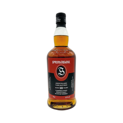 Springbank Amontillado Cask Matured 10 Year Old Single Malt Scotch Whisky