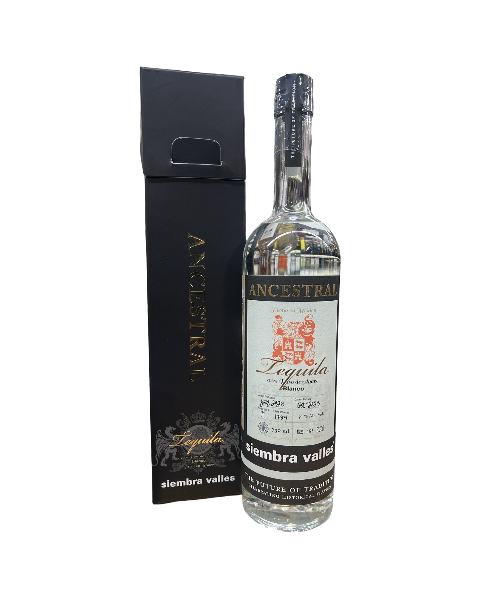 F1A28FF4-1EC4-43E8-A181-7F09C38BCC16 Siembra Valles Ancestral Blanco Tequila 750ml - Image 1