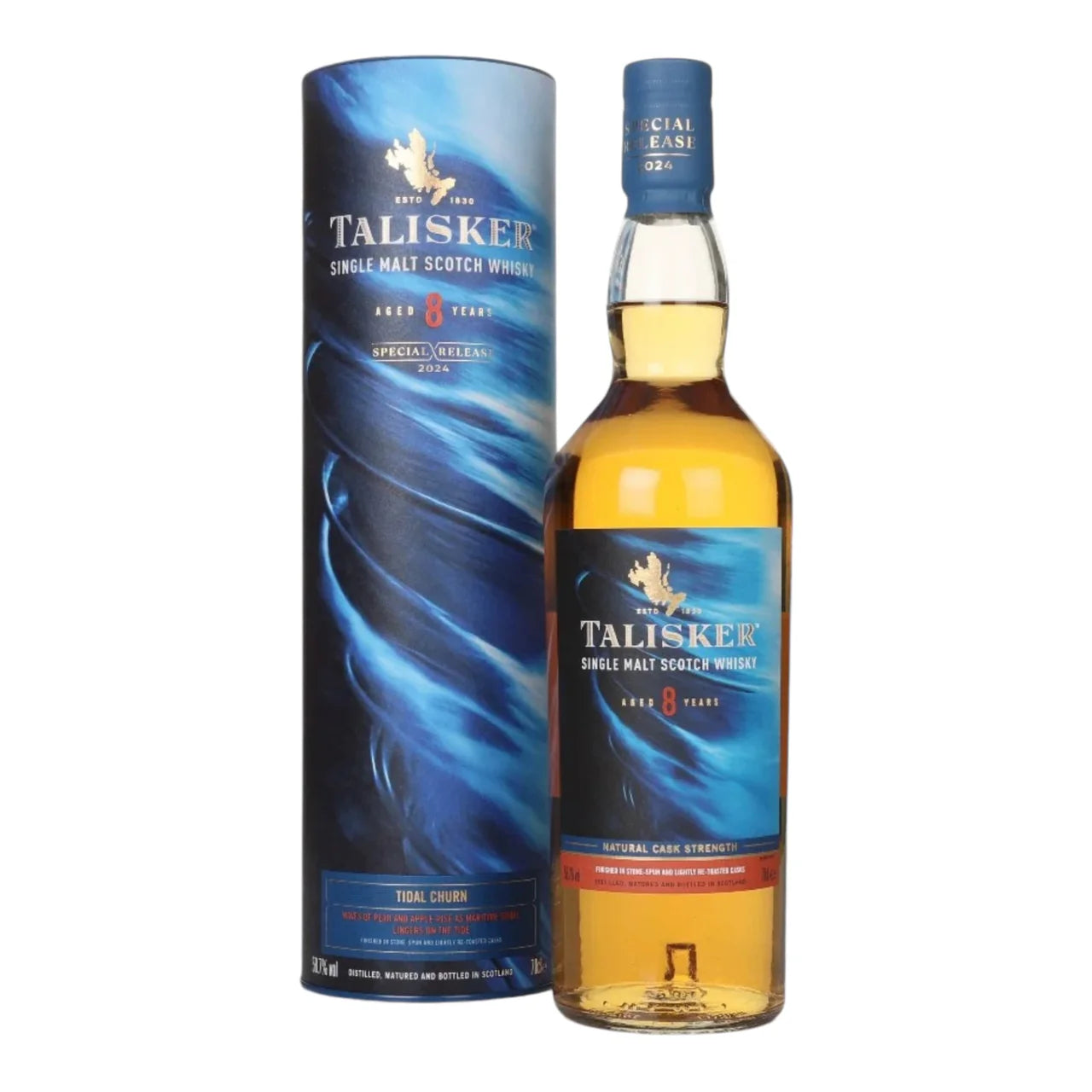 F48DE024-9A30-4DEB-8AFD-6F2FDD984111 2024 Talisker Limited Release 8 Year Old Cask Strength Single Malt Scotch Whisky - Image 1