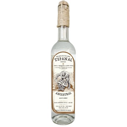 Tepanal Triple Destilado Puntas Batch : 3D202402 Ancestral Agave Spirit 375ml
