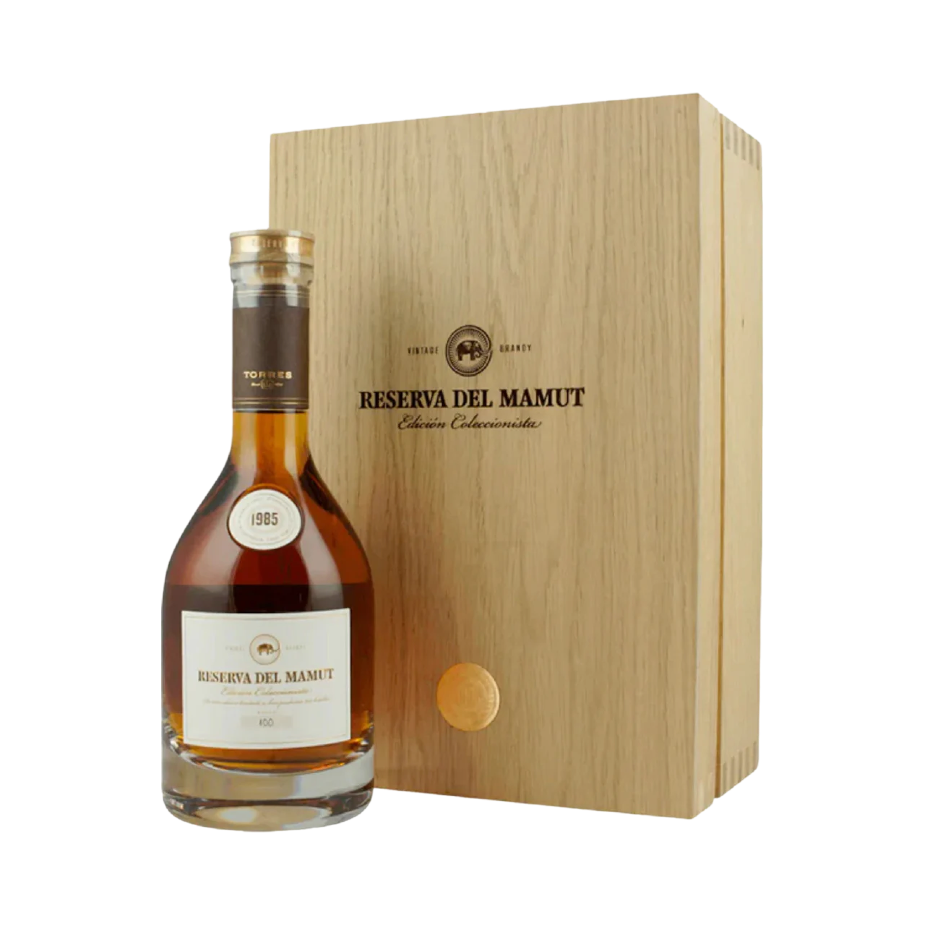 FF233366-C0FC-48CE-8770-8A34BCD2F103 Torres Reserva del Mamut Edicion Coleccionista Vintage Brandy - Pre Order - Image 1