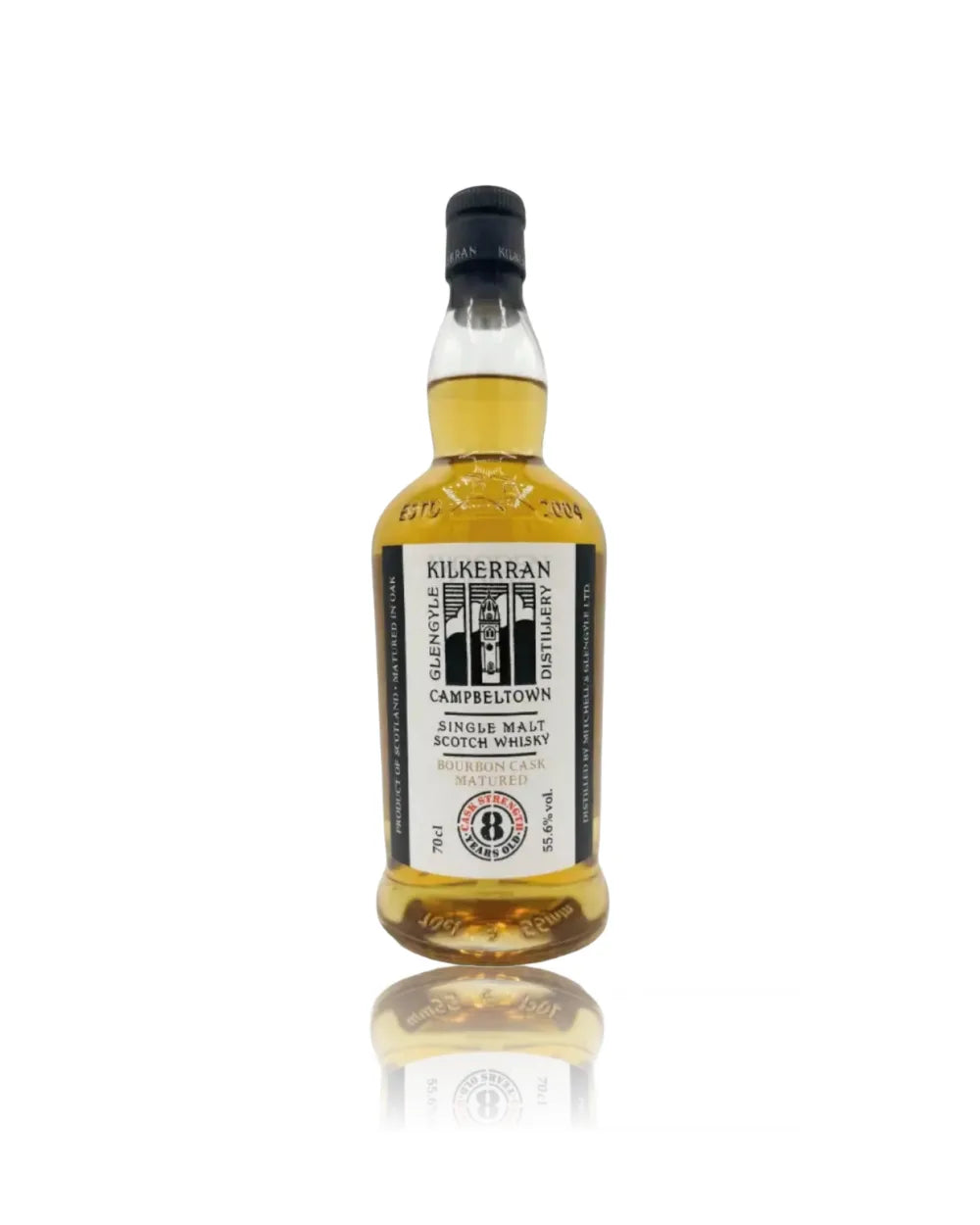 GlengyleDistilleryKilkerranBourbonCaskMatured8YearOldSingleMaltScotchWhisky700ml Glengyle Distillery Kilkerran Bourbon Cask Matured 8 Year Old Single Malt Scotch Whisky 700ml - Image 1