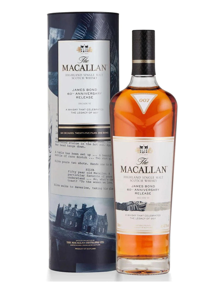 IMG-1243 Macallan James Bond 60th Anniversary Decade VI Single Malt Scotch Whisky 700ml - Image 1