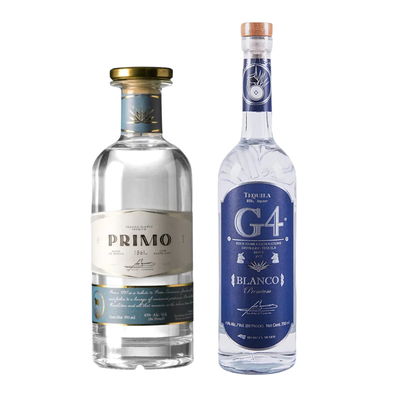 IMG-1496 G4 & 1861 Primo Blanco Tequila Bundle 2-Pack - Image 1