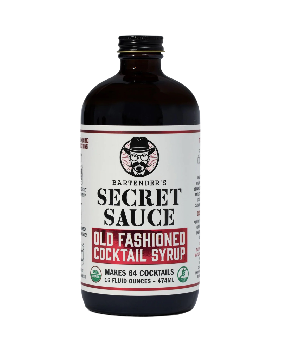 IMG-2475 Bartender's Secret Sauce Old Fashioned Cocktail Syrup 474ml - Image 1