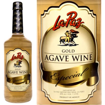 La Paz Gold Agave Wine 1Lt
