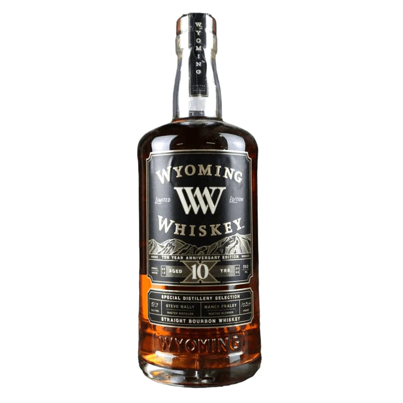 IMG-2981 Wyoming Whiskey 10 Year Anniversary Edition Straight Bourbon Whiskey 750ml - Image 1
