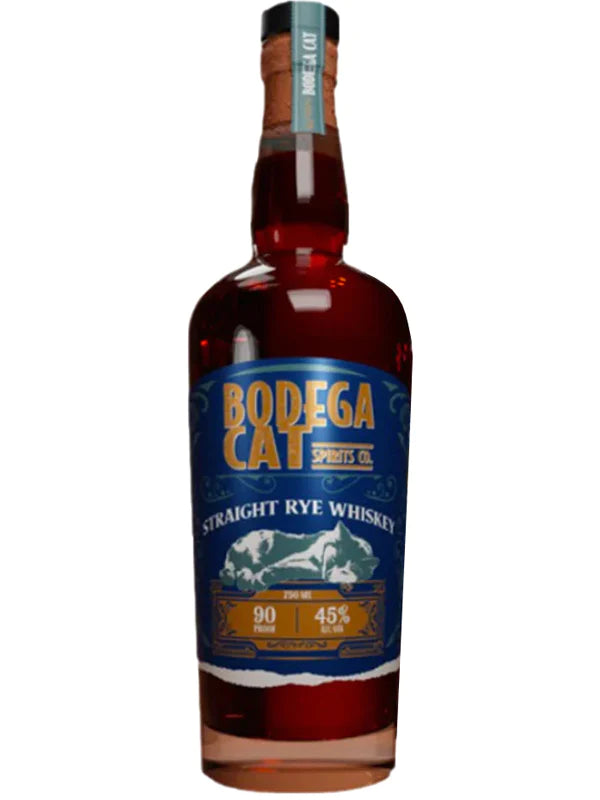 IMG-2994 Bodega Cat Straight Rye Whiskey 750ml - Image 1