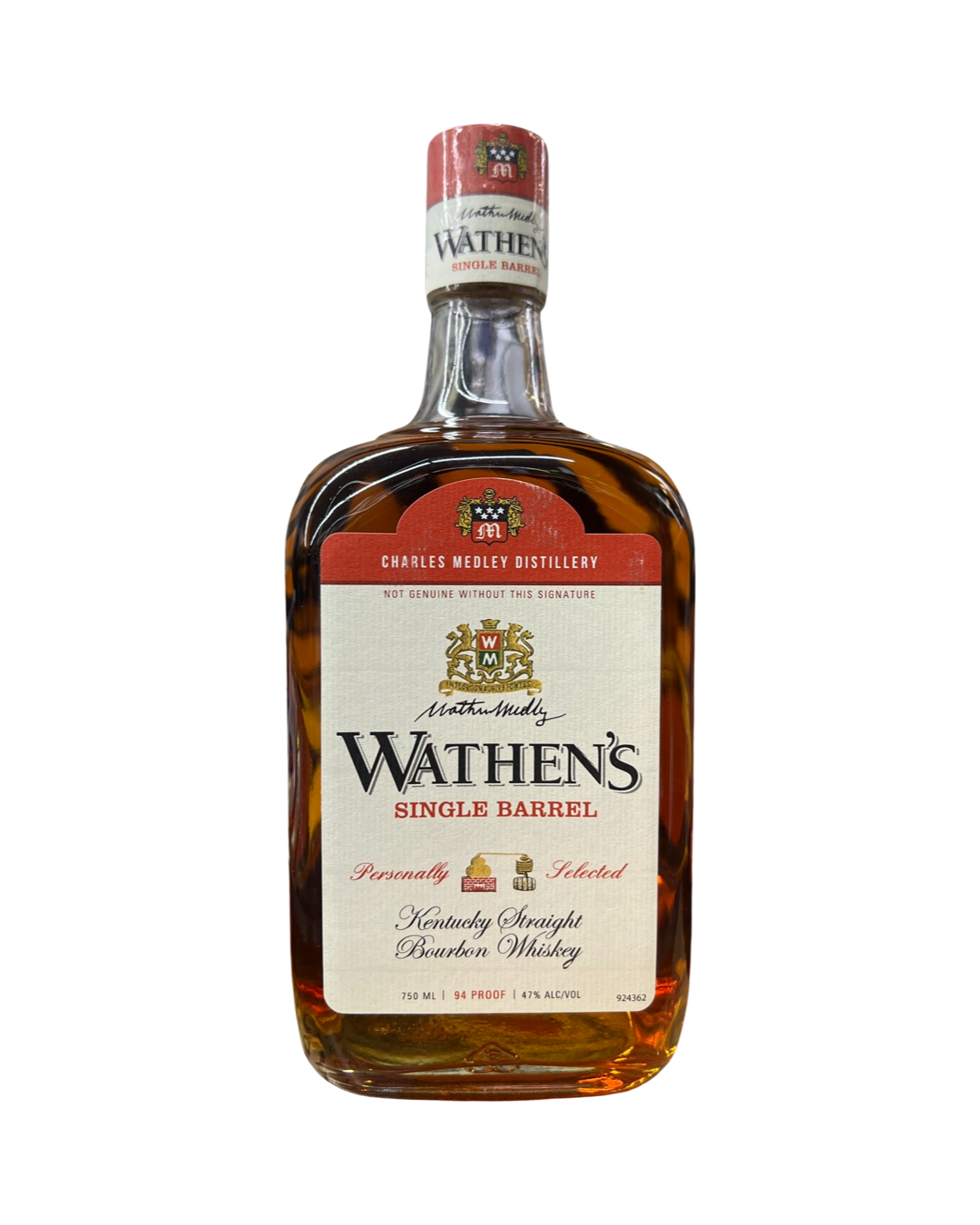IMG-3017 Wathen's Single Barrel Kentucky El Cerrito Liquor Store Pick Straight Bourbon Whiskey - Image 1