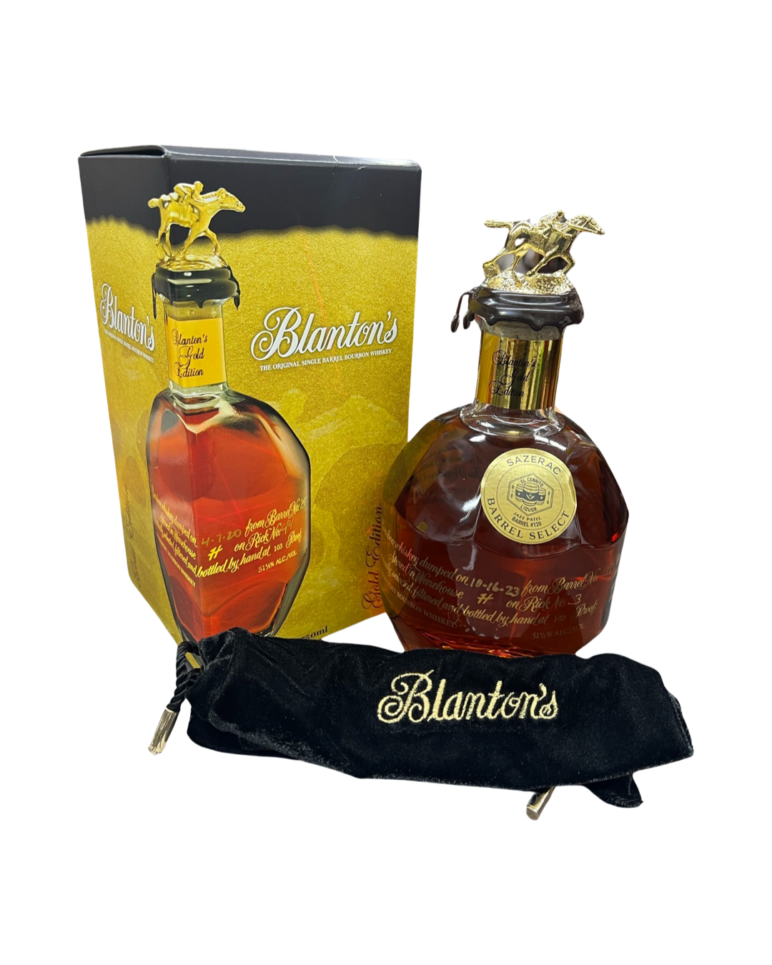 IMG-3106 Blanton’s Gold Edition Single Barrel El Cerrito Liquor Exclusive Kentucky Straight Bourbon Whiskey 750ml - Image 1