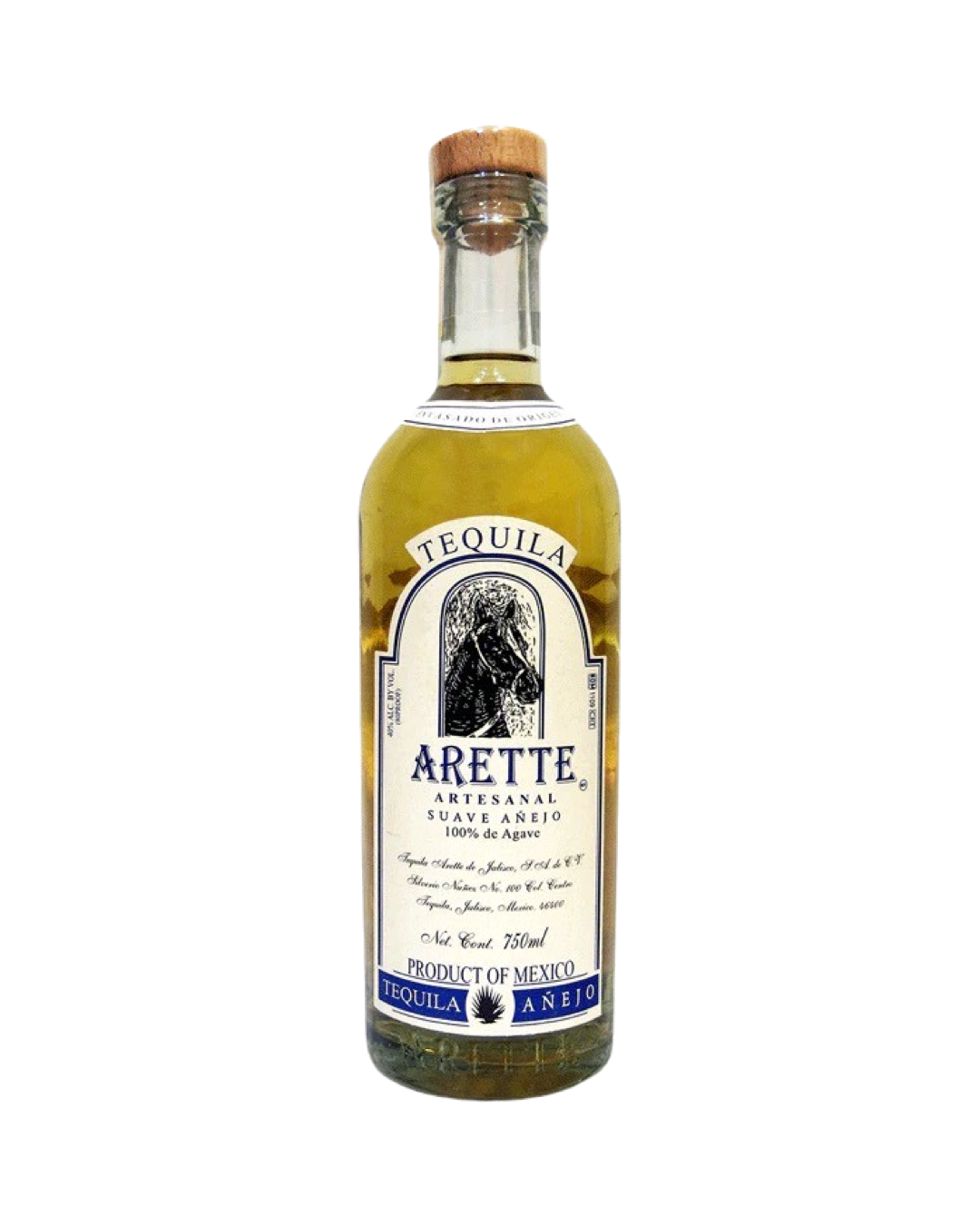 IMG-3468 Arette Artsanal Suave Anejo Tequila 750ml - Image 1