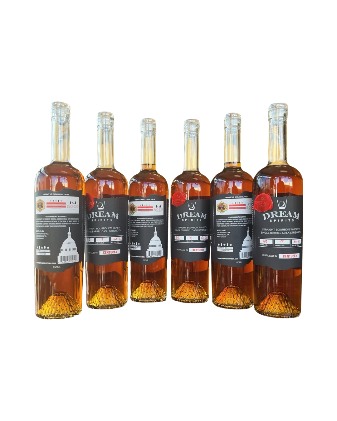 IMG-3505 Dream Spirits 9 Year Old Single Barrel Cask Strength El Cerrito Liquor Store Pick Kentucky Straight Bourbon Whiskey 750ml - Image 1