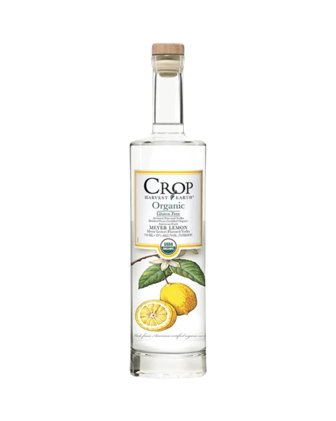 IMG-3734 Crop Harvest Earth Organic Meyer Lemon Vodka 750ml - Image 1