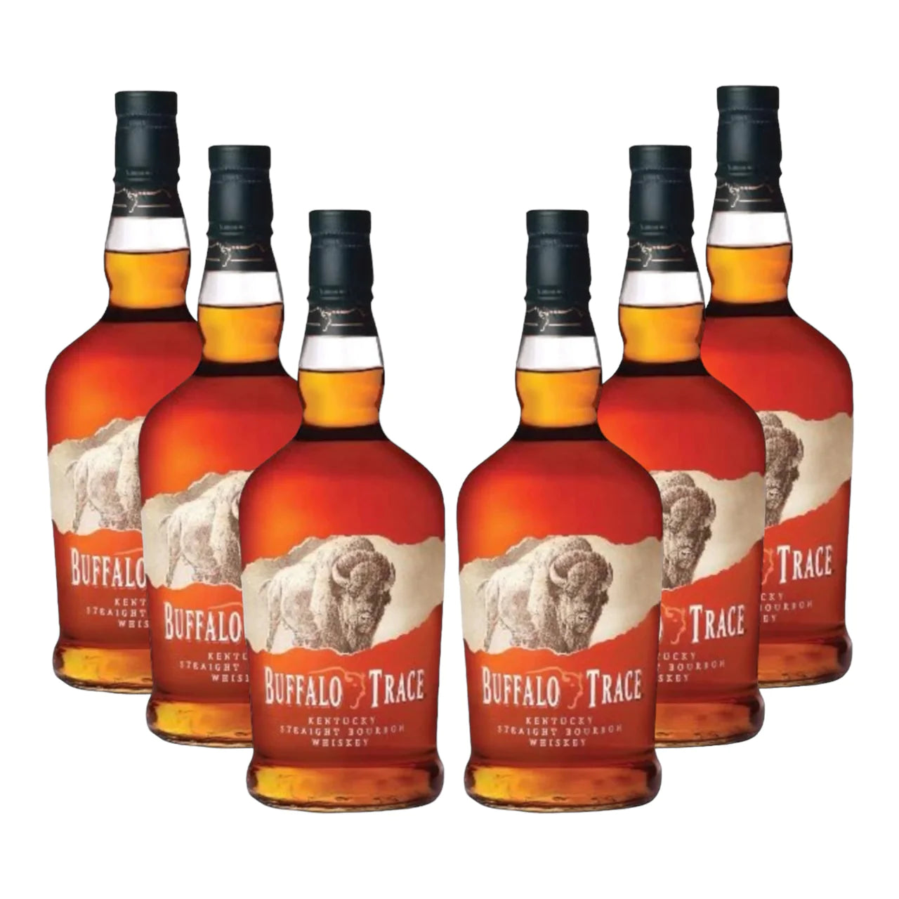 IMG-3899 Buffalo Trace Straight Bourbon Whiskey 750ml Bundle 6-Pack - Image 1