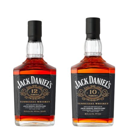 Jack Daniel's 10 Year Old & 12 Year Old Bourbon Whiskey Bundle Pack