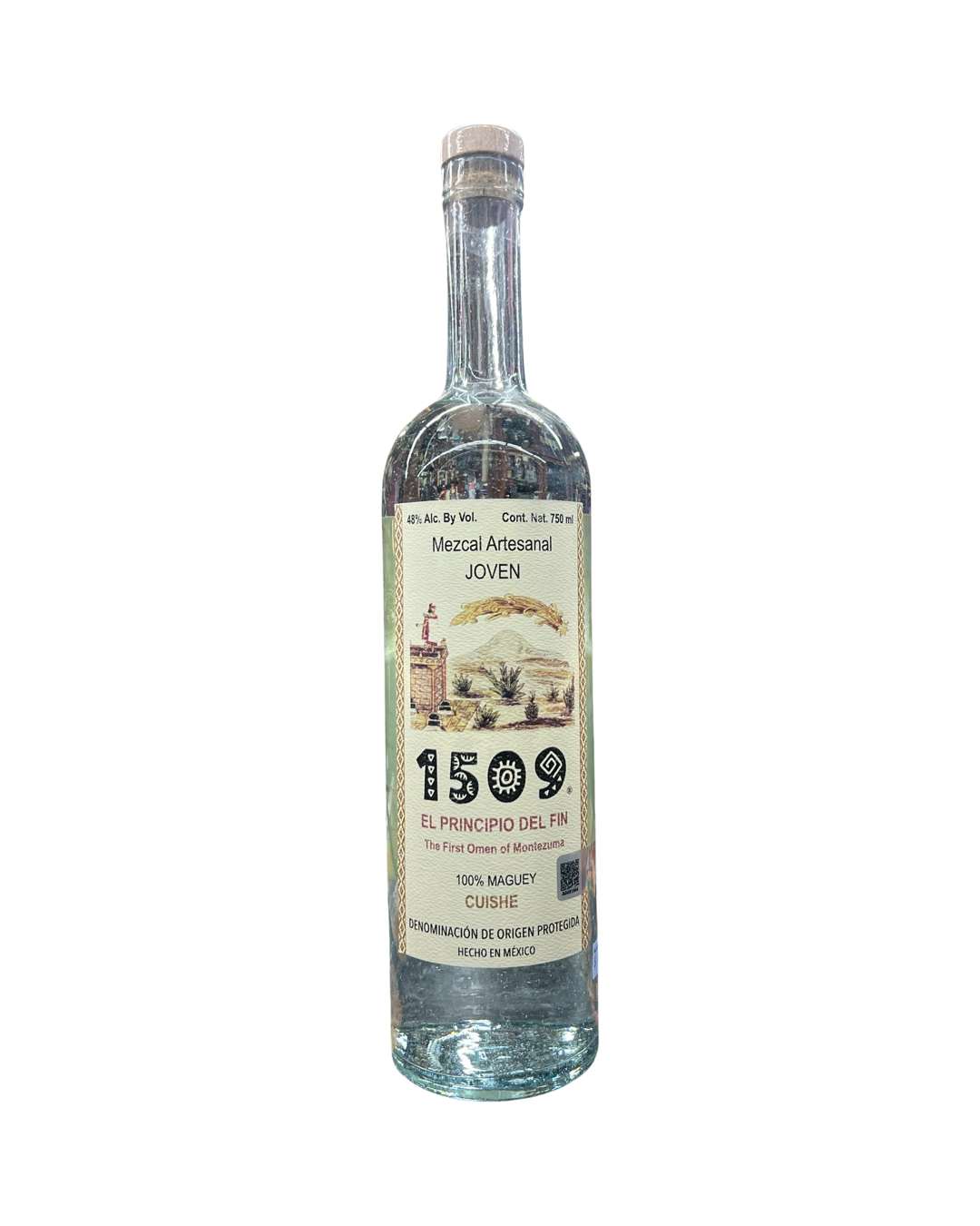 IMG-4006 1509 El Principio Del Fin Cuishe Mezcal Artesanal Joven 750ml - Image 1
