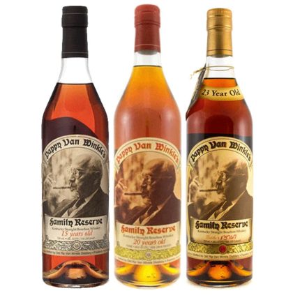 Pappy Van Winkle 15, 20 & 23 Year Bundle Pack