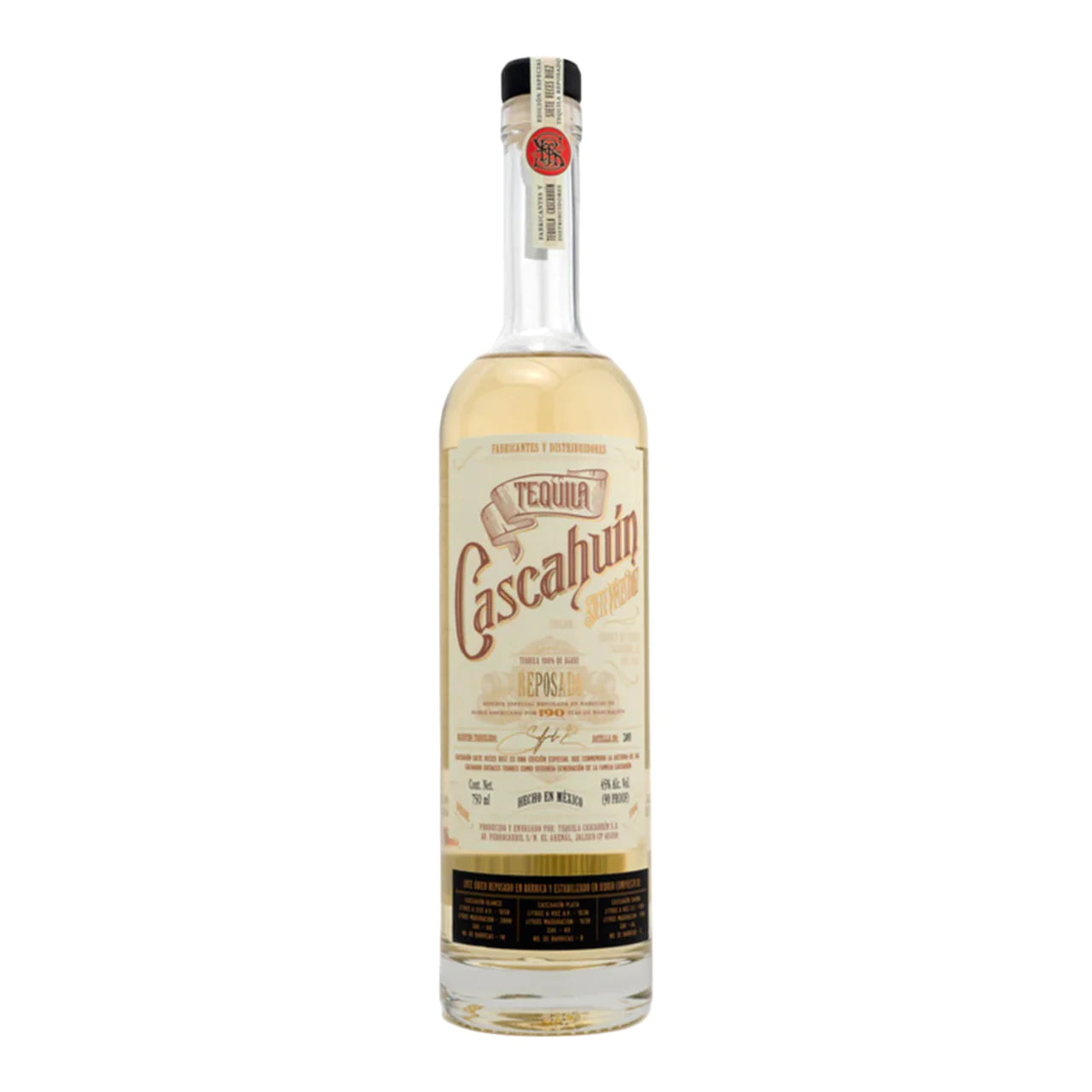 IMG-4522 Cascahuin Siete Veces Diez Reposado Tequila - Image 1