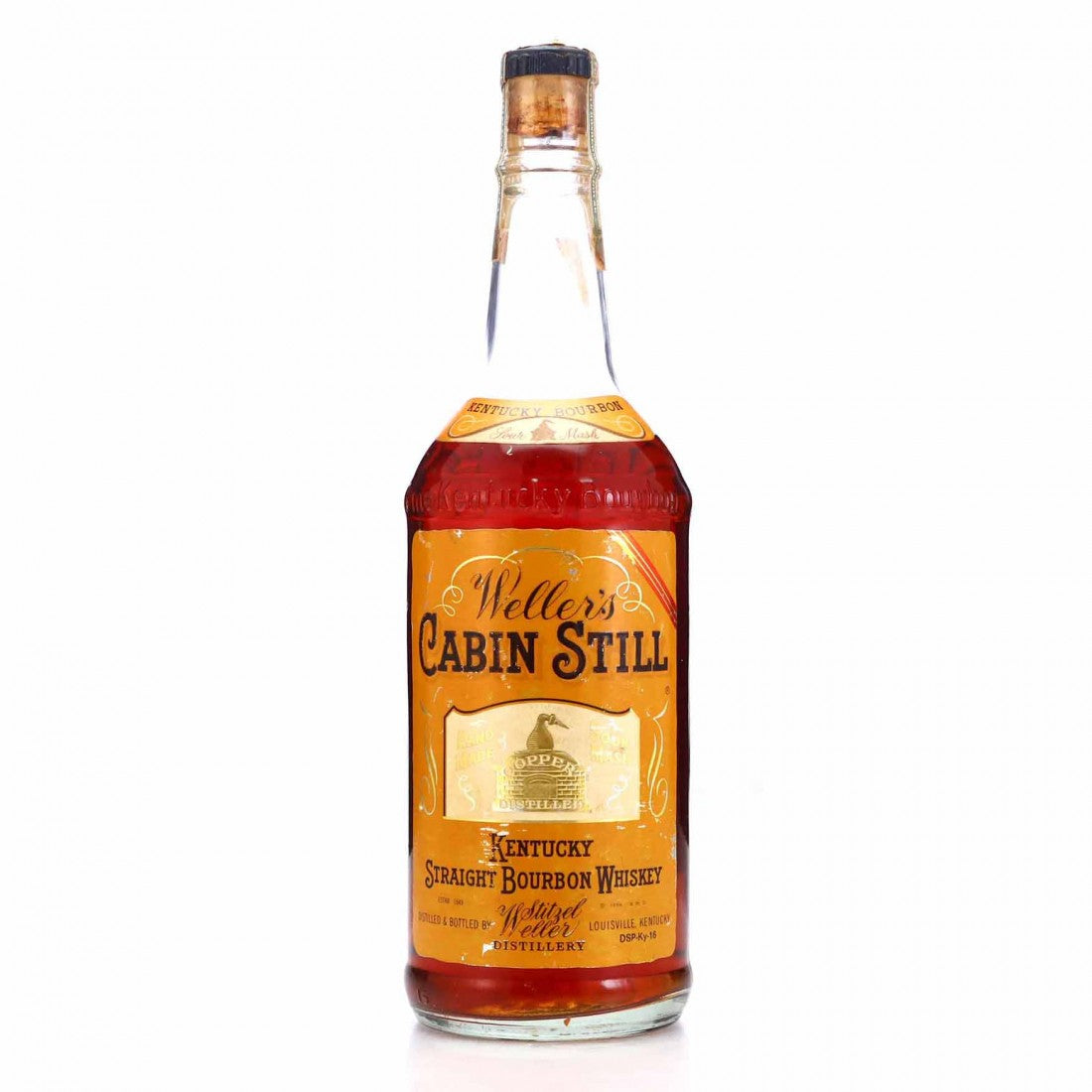 IMG-4643 1959 Weller's Cabin Still 6 Year Old Kentucky Straight Bourbon Whiskey - Image 1