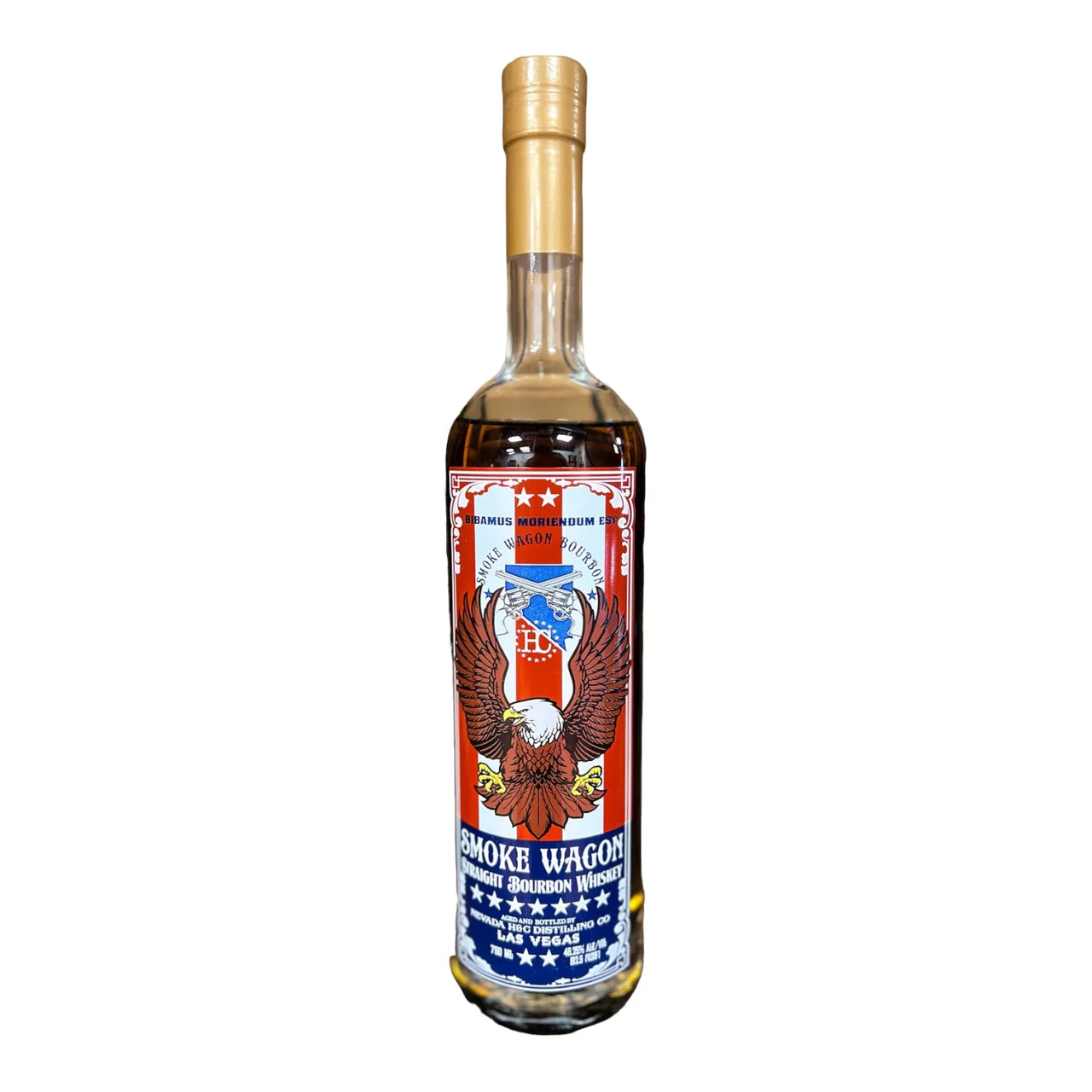 IMG-5859 2024 Smoke Wagon Fourth of July Edition Straight Bourbon Whiskey 750ml - Image 1