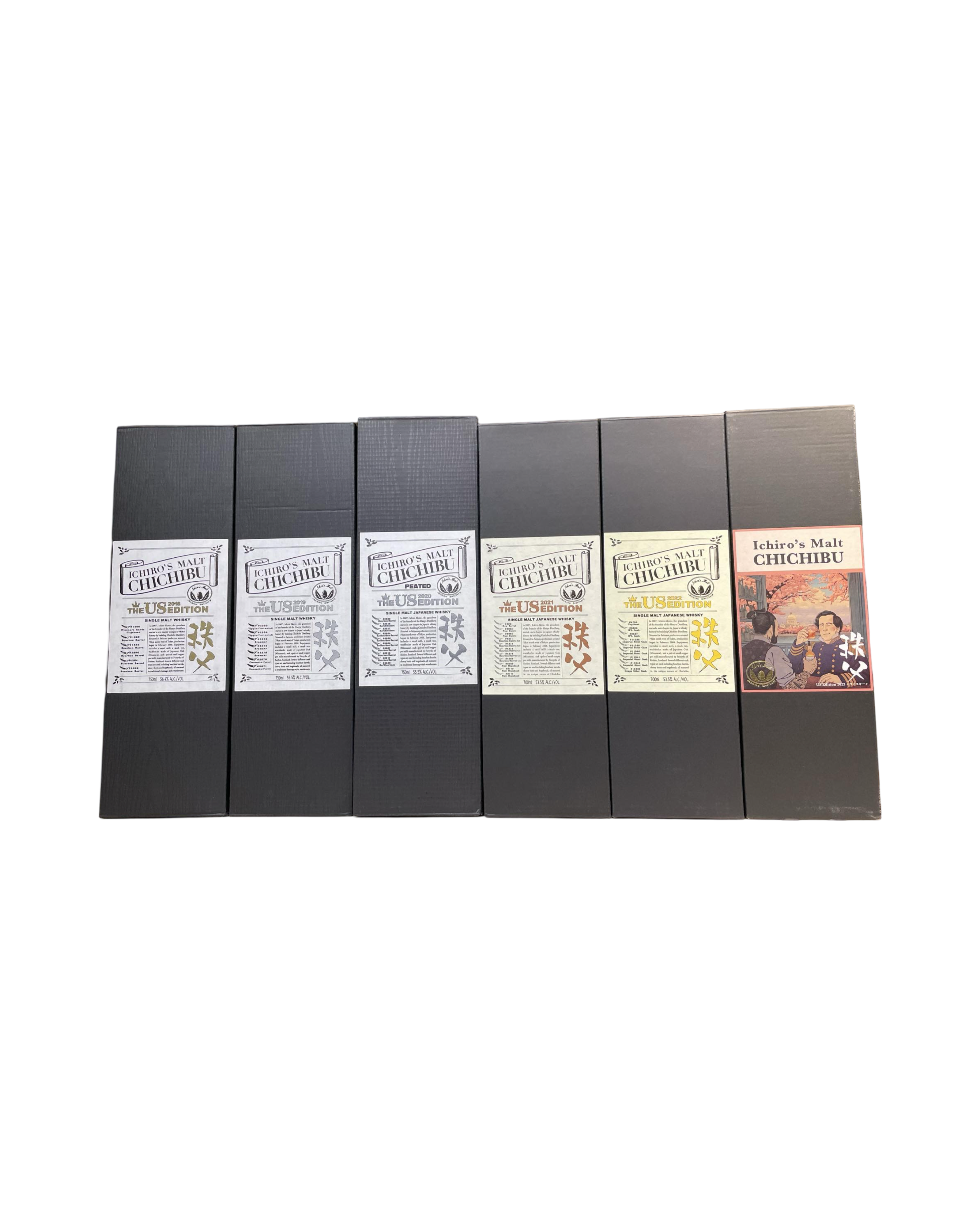 IMG-6032 Ichiro's Malt Chichibu The US Edition Single Malt Whisky Bundle 6-Pack - Image 1