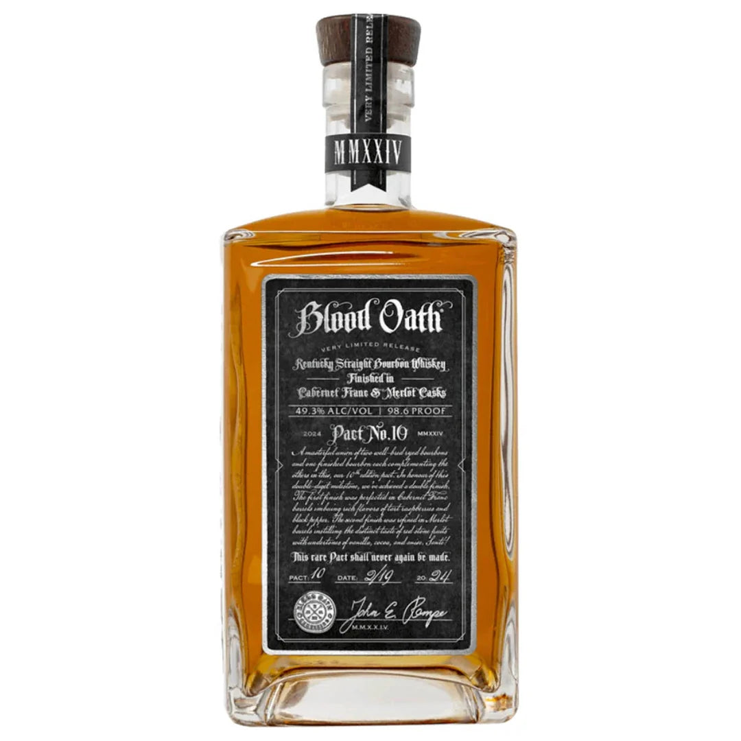 IMG-6085 Blood Oath Pact No. 10 Kentucky Straight Bourbon Whiskey 750ml - Image 1