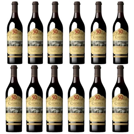 2022 Caymus Napa Valley 50th Anniversary Cabernet Sauvignon Bundle 750ml 12-Pack